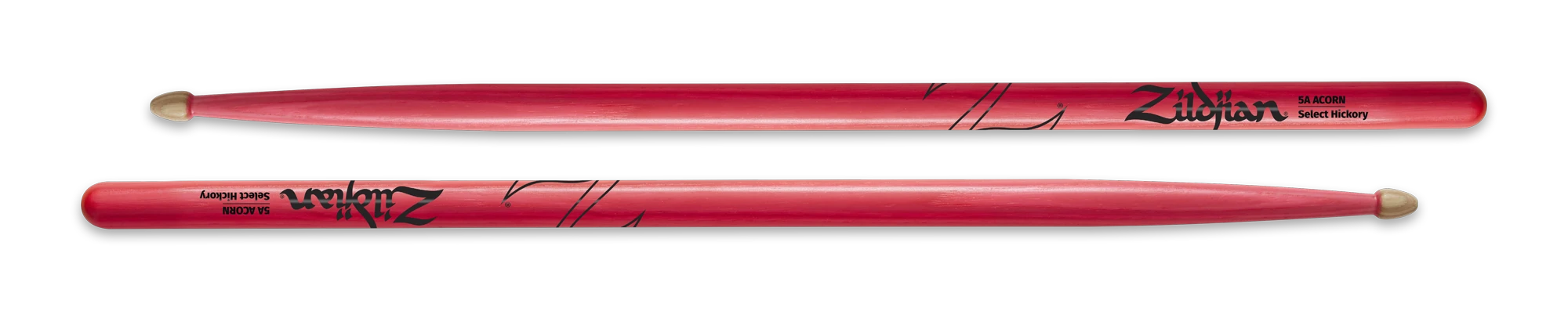 Zildjian Sticks Holzkopf 5A Neon Pink Acorn